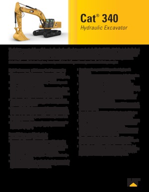 Raupenbagger Caterpillar 340