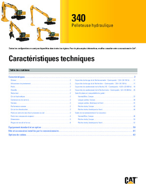 Raupenbagger Caterpillar 340