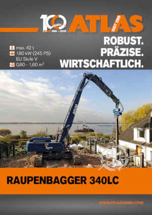 Raupenbagger Atlas 340 LC