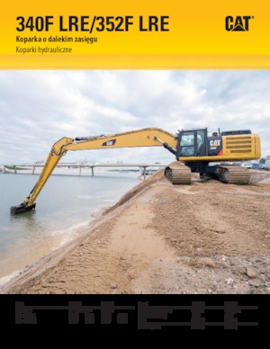 Raupenbagger Caterpillar 352F LRE