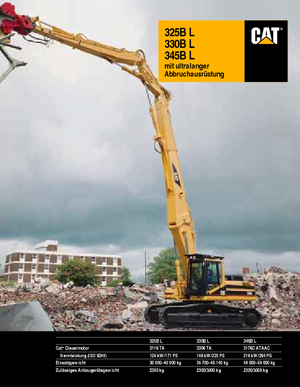 Raupenbagger Caterpillar 345 B L