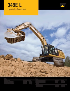 Raupenbagger Caterpillar 349E