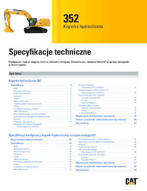 Raupenbagger Caterpillar 352