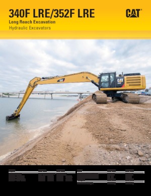 Raupenbagger Caterpillar 352F LRE