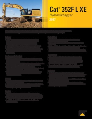 Raupenbagger Caterpillar 352F XE