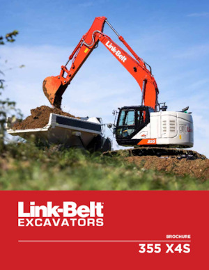 Raupenbagger Link-Belt 355 X4S