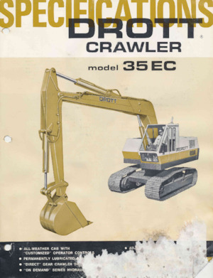 Raupenbagger Drott 35EC