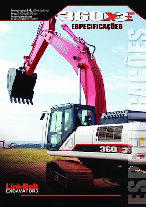 Raupenbagger Link-Belt 360 X3E