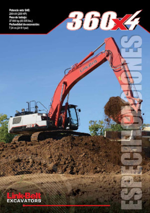 Raupenbagger Link-Belt 360 X4