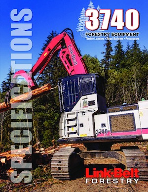 Raupenbagger Link-Belt 3740 TL 
