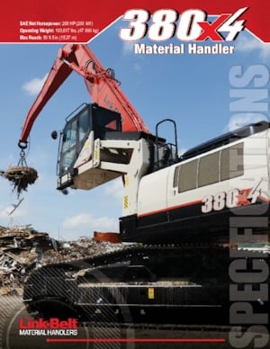 Raupenbagger Link-Belt 380 X4 MH