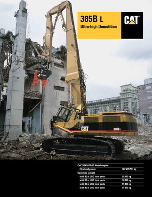 Raupenbagger Caterpillar 385 B L