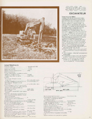 Raupenbagger International Harvester 3964B
