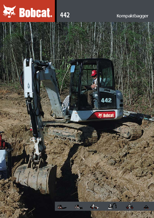 Raupenbagger Bobcat 442