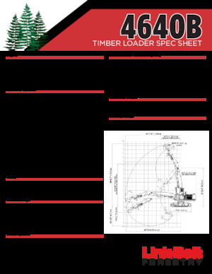 Raupenbagger Link-Belt 4640B TL