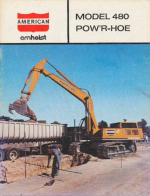 Raupenbagger American Hoist & Derrick 480