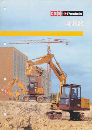 Raupenbagger Case Poclain 488 CL