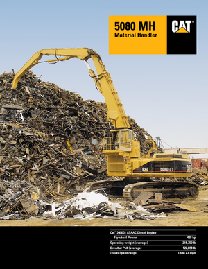 Raupenbagger Caterpillar 5080