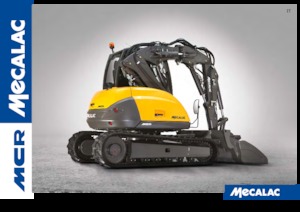 Raupenbagger Mecalac 10 MCR