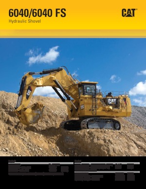 Raupenbagger Caterpillar 6040F S
