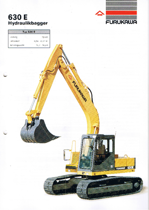 Raupenbagger Furukawa 630 E-LC