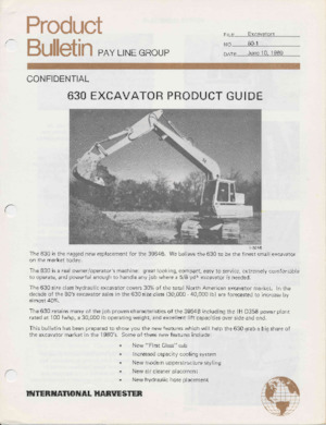 Raupenbagger International Harvester 630