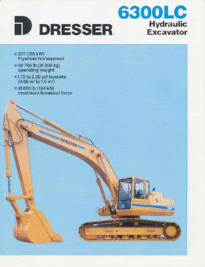 Raupenbagger Dresser 6300LC