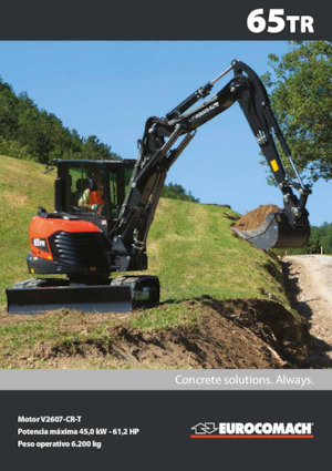 Raupenbagger Eurocomach 65 TR