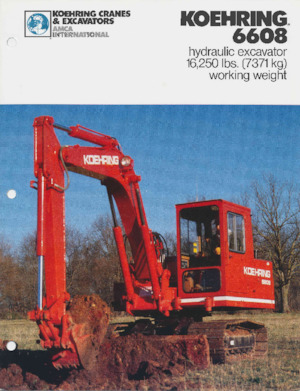Raupenbagger Koehring 6608