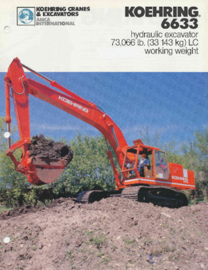 Raupenbagger Koehring 6633