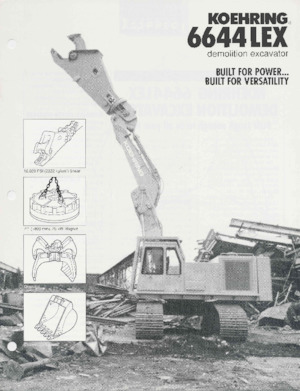 Umschlagmaschinen Koehring 6644 LEX