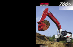 Raupenbagger Link-Belt 700 LX