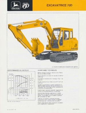 Raupenbagger John Deere Construction 70D