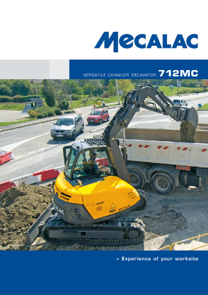 Raupenbagger Mecalac 712 MC
