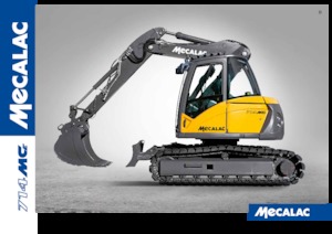 Raupenbagger Mecalac 714 MC e