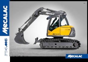 Raupenbagger Mecalac 714 MC e