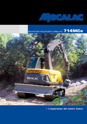 Raupenbagger Mecalac 714 MC e