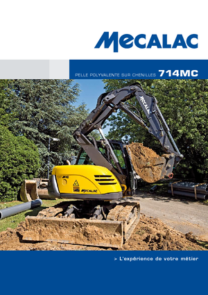 Raupenbagger Mecalac 714 MC