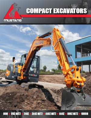 Raupenbagger Mustang 800Z NXT2