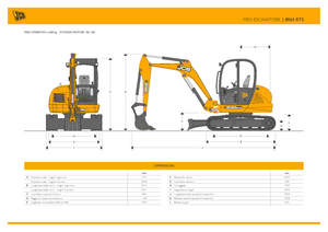 Raupenbagger JCB 8065 RTS
