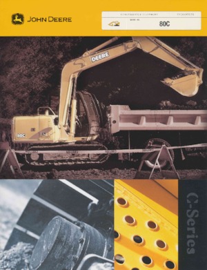 Raupenbagger John Deere Construction 80C