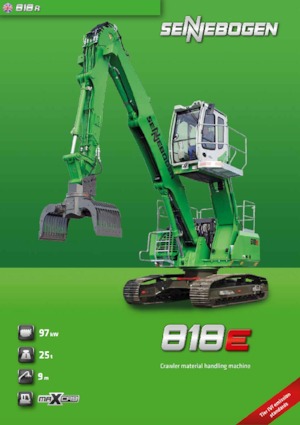 Umschlagmaschinen Sennebogen 818R E