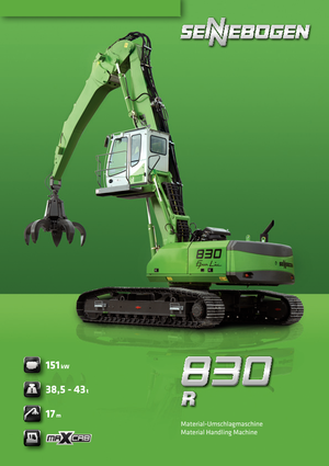 Raupenbagger Sennebogen 830 R