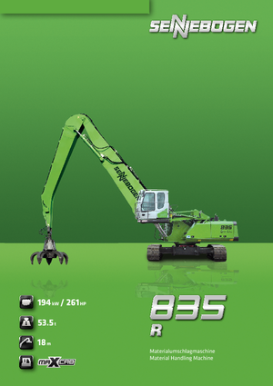 Raupenbagger Sennebogen 835 R-HD