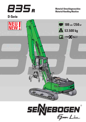 Raupenbagger Sennebogen 835 R-special