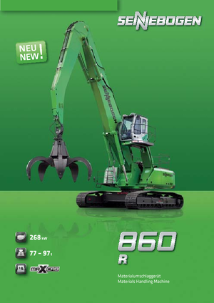 Raupenbagger Sennebogen 860 R-HD