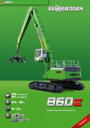 Umschlagmaschinen Sennebogen 860R E Hybrid
