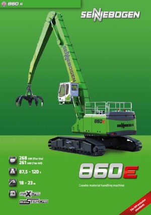 Umschlagmaschinen Sennebogen 860R E Hybrid