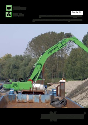 Raupenbagger Sennebogen 870 R-HD