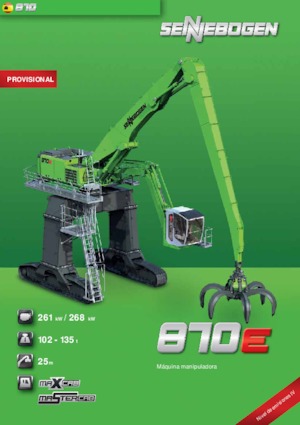 Raupenbagger Sennebogen 870 R-HD